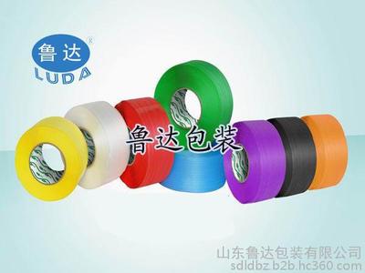 廣西塑鋼打包帶 廠家直銷PET塑鋼打包帶 廣西印刷行業(yè)專用塑鋼打包帶圖片_高清圖_細節(jié)圖-山東魯達包裝 -